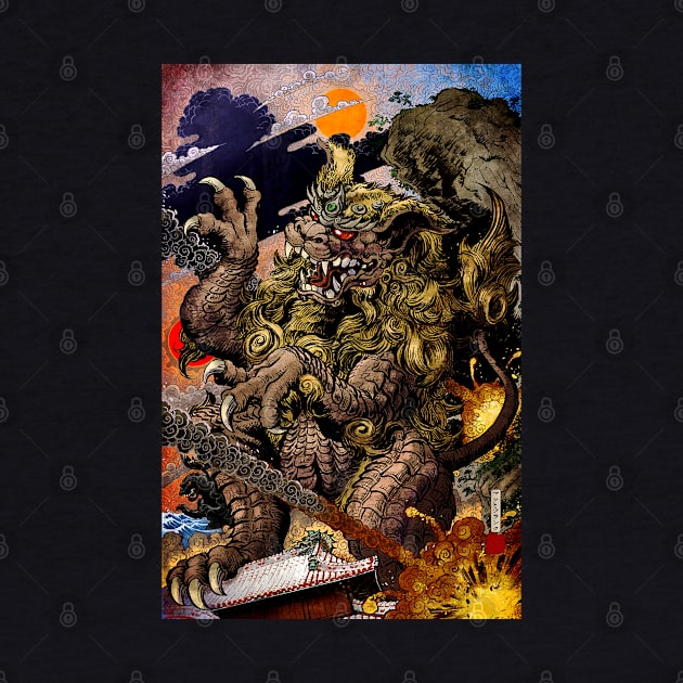 Godzilla Barong by Bentonhio